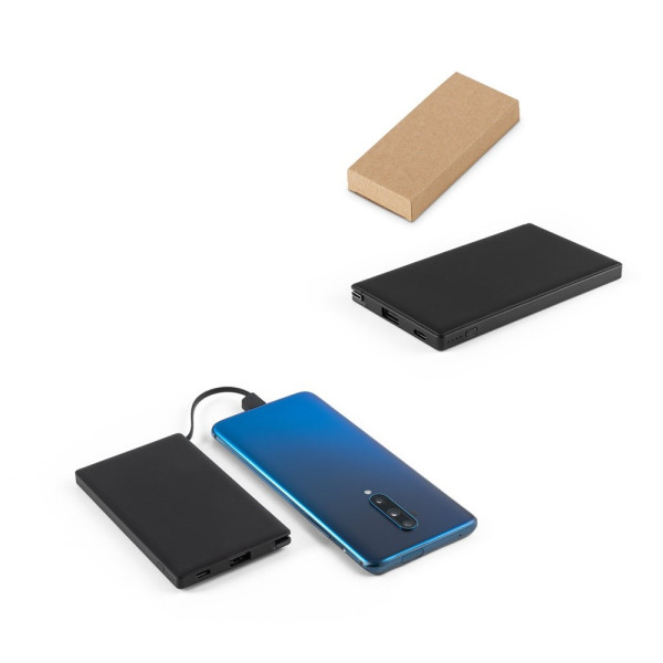 WIGNER. Powerbank 4'000 mAh aus Recyceltes ABS (100% rABS)